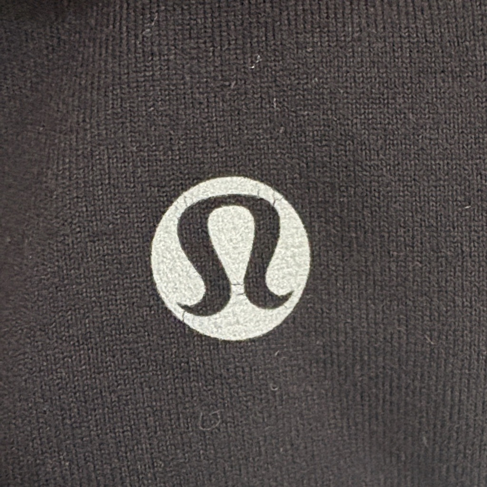 Lululemon Wunder Under Black / Iridescent Pineapple Sz 6 EUC - Picture 9 of 9